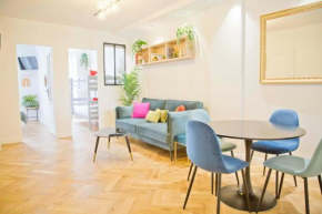 Trendy familly apt in Mouffetard